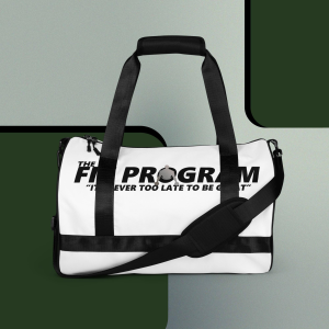 All-over print gym bag