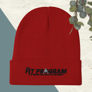 The Fit Program: Embroidered Beanie